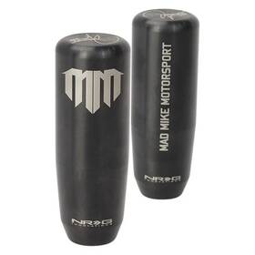 Nrg Innovations 840301206493 Mad Mike Signature Short Shifter Style Black Chrome Shift Knob
