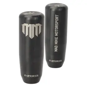 Nrg Innovations 840301206493 Mad Mike Signature Short Shifter Style Black Chrome Shift Knob