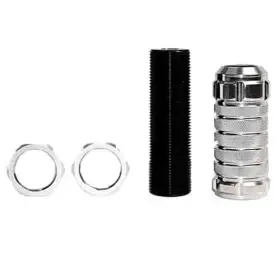 Sk-500sl-1 Nrg Innovations Stealth Shift Knob Adjustable Height M10 X 1.25 Silve