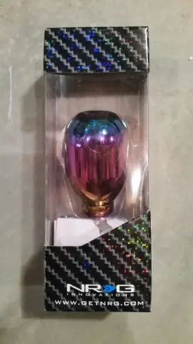 Sk-100mc-1 Nrg Shift Knob 6 Speed Multi-color Universal
