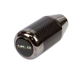 Nrg Sk-400bc Fits Universal Fatboy Style Shift Knob With Carbon Fiber Ring
