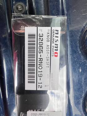 Oem 32865-rno19-12 Knob Assy-shift Part No
