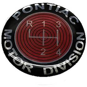 Oer Cp10020z For Pontiac Firebird 1969 4-speed Shift Knob Insert
