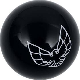 Oer D53201 Solid Black Shift Knob With Gray 1970-1971 Style Firebird/trans Am Logo