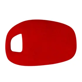 Oginodaisukeusa 550717879920 Suede Center Console Gear Shift Knob Cover Trim For Porsche Panamera 2017-25 Red