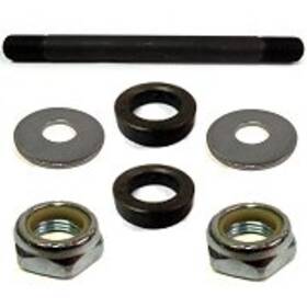 Omb Warehouse Az8121-7 Vintage Mini Bike Axle Kit 5/8 Inch X 6-3/4 Nylock Nuts Washers Bushing Spacers