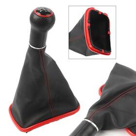 Onlyonee 550756438645 Shifter Gear Shift Knob Gaiter Boot Fit Vw Mk4 Golf Jetta 5 Speed 1999-2004