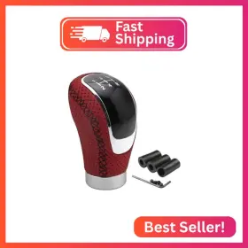 Osilly-knob1 Osilly 5 Speed Shift Knob Weighted Manual Gear Shifter Knobs Leather Shif