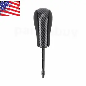 Exj3891859 Partsebuy Carbon Fiber Style Gear Stick Shift Knob Shifter Lever For 7 Series E38 95-2001