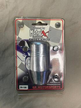 Pilot Automotive 04-106 Matrix Aluminum Tuner Chrome Manual Shift Knob