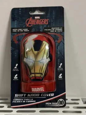 Mvl-0104 Pilot Automotive Marvel Avengers Iron Man Shift Knob Cover