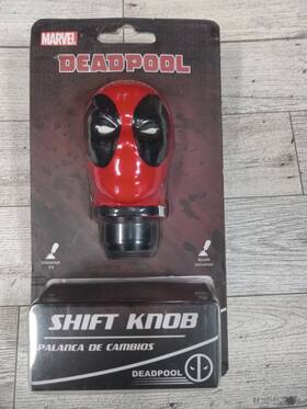 Pilot Automotive Mvl-0405 Marvel Deadpool Shift Knob Knobhead With Adaptor Licensed