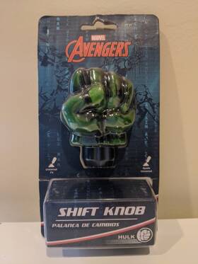 Pilot Mlv-0403 Marvel Avengers Hulk Shift Knob Universal Manual And Automatic New