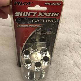 Pilot Pm-2210 Gatling Shift Knob Manual Transmission Automotve 8mm-15mm Racing