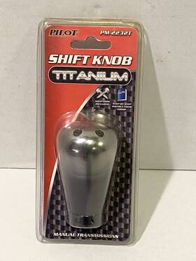 Pilot Pm-2232t Motorsport Manual Stick Shift Knob Silver And Grey