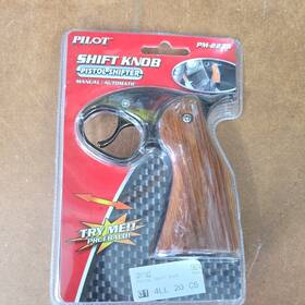 Pilot Pm-2236 Universal Wood Pistol Grip Handle Manual Gear Stick Shift Knob Rat Rod Shifter