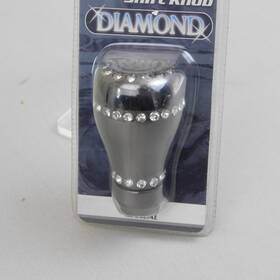 Pilot Pm-2249b Auto Ice Black Nickel Diamond Bling Shift Knob For Manual Transmission #a119