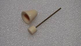 Pirate Mfg 131-543-iv Window Wiper Washer Knob Ivory Fits Vw Air Cooled Bug And Ghia Type-3