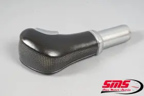 95804440001a34 Porsche 11-18 Cayenne Turbo S 958 Black Carbon Fiber Shifter Knob Oem