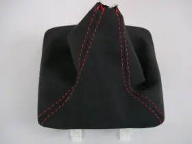 98142498020 Porsche Pdk Shift Boot Conversion 991/981/718 Alcantara - Red Stitching New