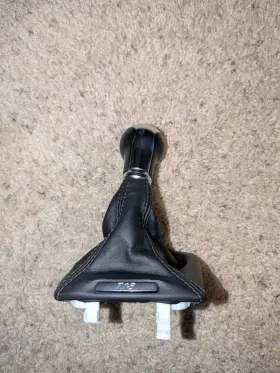 982711141bg0x7 Porsche 718 982 Cayman And Boxster Manual Shift Knob Black Leather Genuine