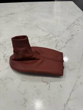 Porsche 98642407506-23492 986 Boxster Manual Transmission Gear Shifter Lever Boot Red