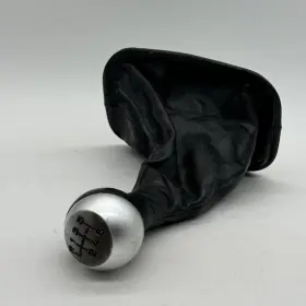 993424075028yr Porsche 911 993 Shift Lever With 6 Speed Knob Black Leather Boot Genuine Original