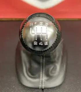99742407503 Porsche 2009 2012 Cayman 987.2 Carbon Fiber Shift Knob With Boot