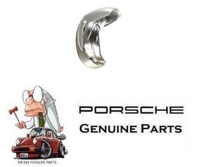 Porsche 99742627500v05 911 Boxster Cayman Shift Knob Button Galvano Silver 2005-2009