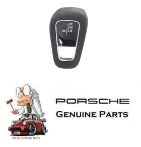 9y0-713-139-b-8yr Porsche Genuine Cayenne 2019-2023 Gear Shift Knob Cover Black 9y0713139b8yr