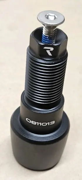 M16x1.5 Raceseng 0811013 Shift Knob Adapter Only Black