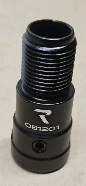081201 Raceseng Shift Knob Adapter Only Black Bmw