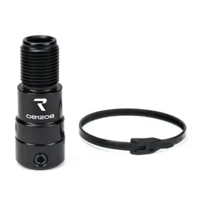 081208 Raceseng Shift Knob Adapter For Porsche - Black 6061 Aluminum Part #