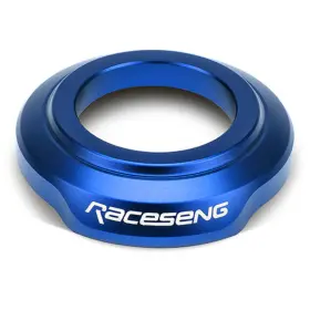 081601bl Raceseng Blue Shift Boot Collar For Non-threaded Adapters/no Big Bore