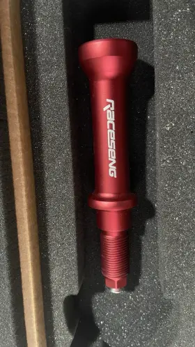08902r Raceseng Shift Knob Extender Max Red Fits All Adapters New 08902r Raceseng Shift Knob Extender Max Red Fits All Adapters New