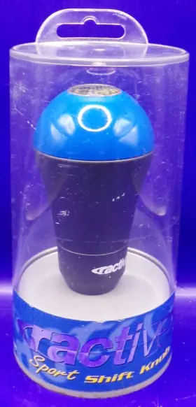 Tk-604 Ractive New Tk604 Blue/black Sport Shift Knob - In Package