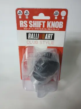 Pcsc1001b6 Ralliart Black Racing Club Gear Shift Knob For Mitsubishi Lancer Evo 6 Speed