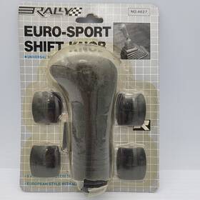 Rally Ss3444 Nos Sports Black Universal 5-speed Manual Transmission Shift Knob #4627