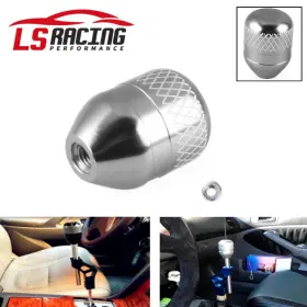 Sfn023 Rastp Aluminum Silver Gear Shift Knob Weighted Shifter For M10 P1.5