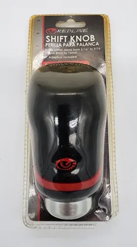 Rlx-1202er Redline Gear Shift Knob For Automatic Transmission Fits 5/16 Inch -9/16 Stems 8-14mm