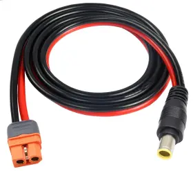 Xt60i-f Riieyoca Adapter To Dc 8mm Connector Xt60 Female 7.9mmx0.9mm Male