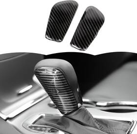 Rt-tcz Rt-tcz-dbt5826 Rt-tcz Carbon Fiber Gear Shift Knob Cover Trim Interior Grain