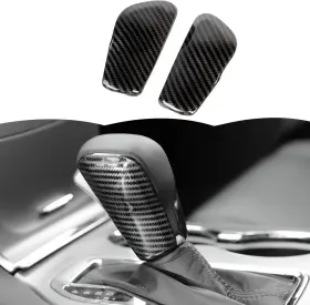 Rt-tcz-dbt5826 Rt-tcz Carbon Fiber Gear Shift Knob Cover Trim Interior Grain
