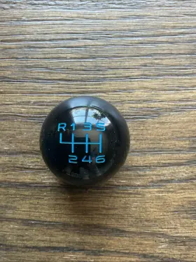390400 Rtr 6-speed Black Gear Shift Knob Ford Mustang Gt Ecoboost 2015-2023