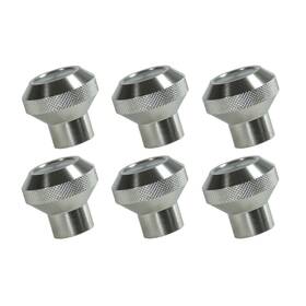 Rugged Ridge 11420.01 Dash Knob Kit Billet Aluminum Fits 19761986 Jeep Cj