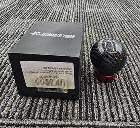 Ryanstar Us-rs-sk002-ca Carbon Fiber Round Ball Racing Gear Shift Shifter Knob