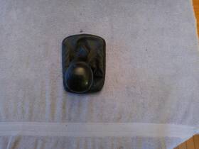 Saab 4578407 1999-09 9-5 Oem Gear Shift Boot And Knob Manual 5 Speed Transmission Leather