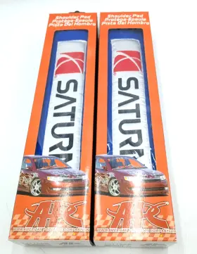 121168s Saturn Motorsports Fits Seat Belt Shoulder Pads Cover Blue Pair Ion Sc2 Vue Coupe In Stock