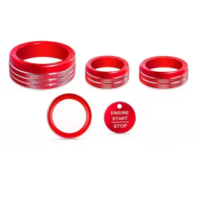 92002 Senshine Knob Covers For Ford Maverick 2025 Gear Shift Switch 4wd Orange