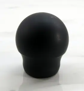 08231-al-mba Shield Auto Parts Contour Shift Knob Matte Black Aluminum Compatible With Raceseng Adapters 2q5